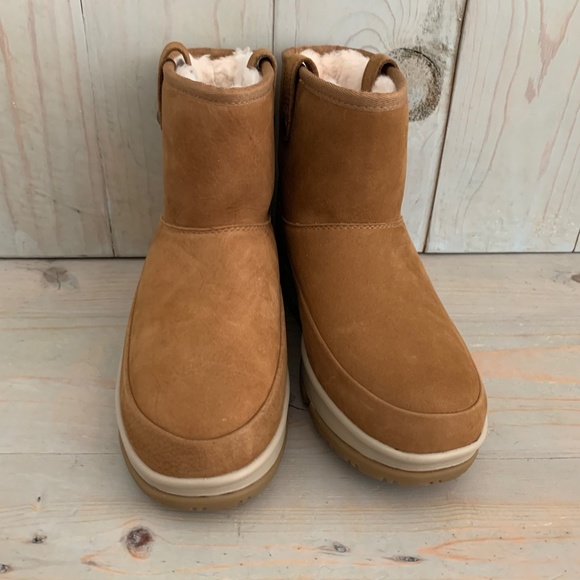 UGG CLASSIC MINI WEATHER CHESTNUT NEW - Picture 3 of 7